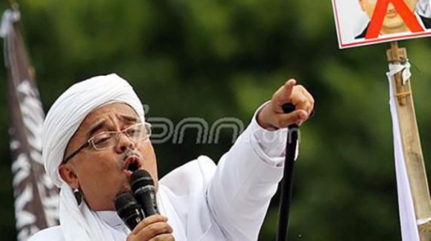 GunRomli Tantang Habib Rizieq Kibarkan Bendera HTI di Mekah
