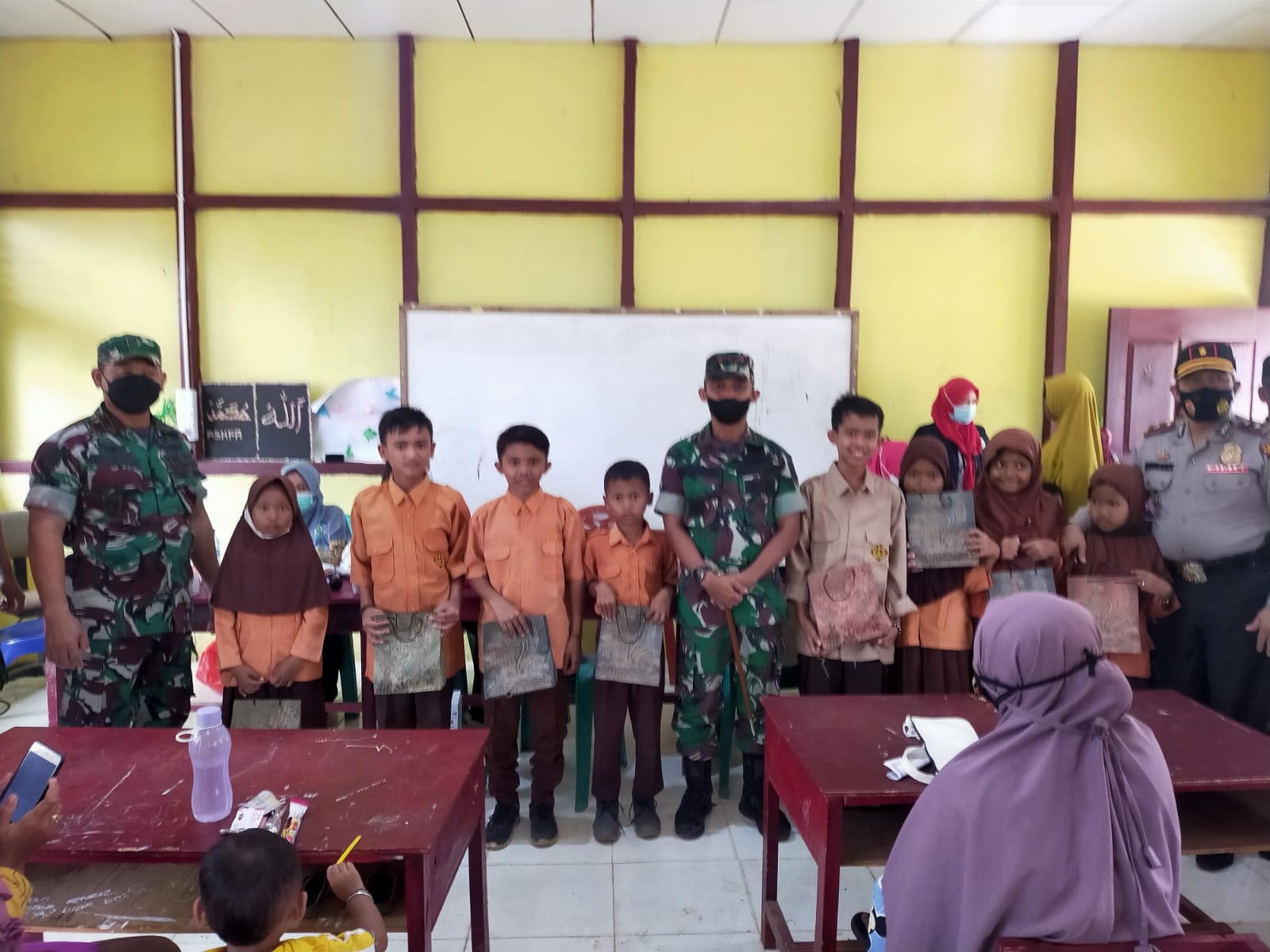 Dandim 0314/Inhil Lakukan Kunjungan Kerja Ke Koramil 09/Kemuning