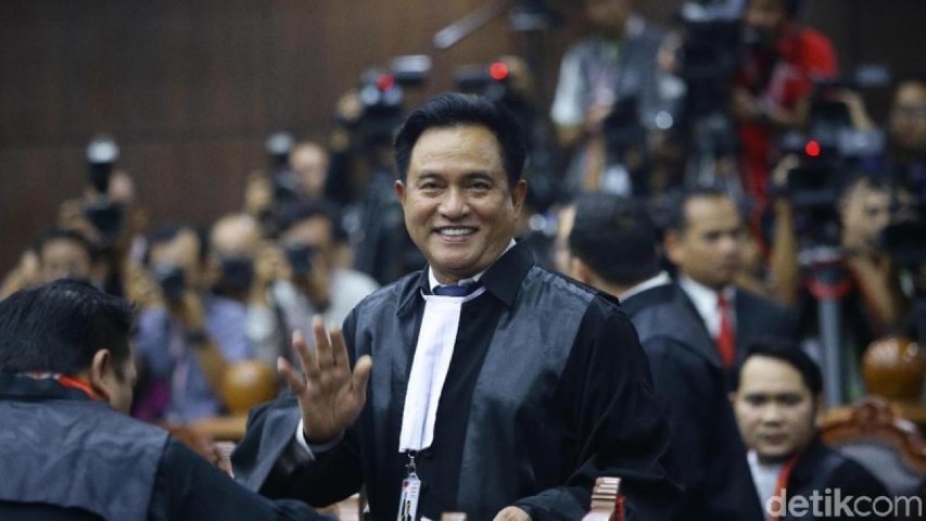 Yusril: Saksi Prabowo Gagal Buktikan Tuduhan Kecurangan Pemilu TSM