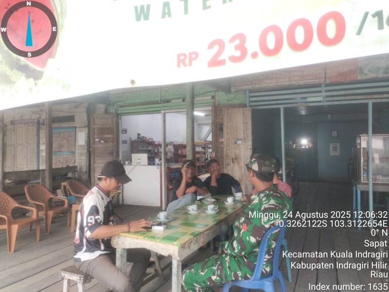 Babinsa Koramil 04/Kuindra Terus Berupaya Meningkatkan Kesadaran Masyarakat akan Pentingnya Membela Negara