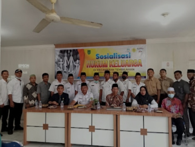 Sosialisasi Hukum Keluarga Dilakukan DP2KBP3A Inhil di Kecamatan Tembilahan