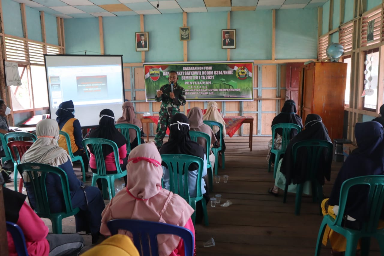 Di SMP Satu Atap Satgas TMMD ke-111 Kodim 0314/Inhil Lakukan Hal Ini...