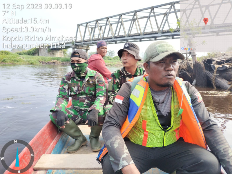 Kembali Dilakukan Patroli Rutin Karlahut Oleh Babinsa 05/Gas