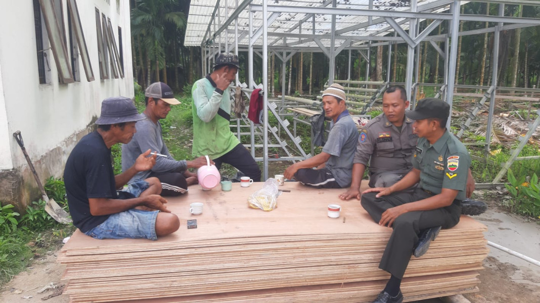 Koramil 07/Reteh Ciptakan Keamanan di Wilayah Binaan