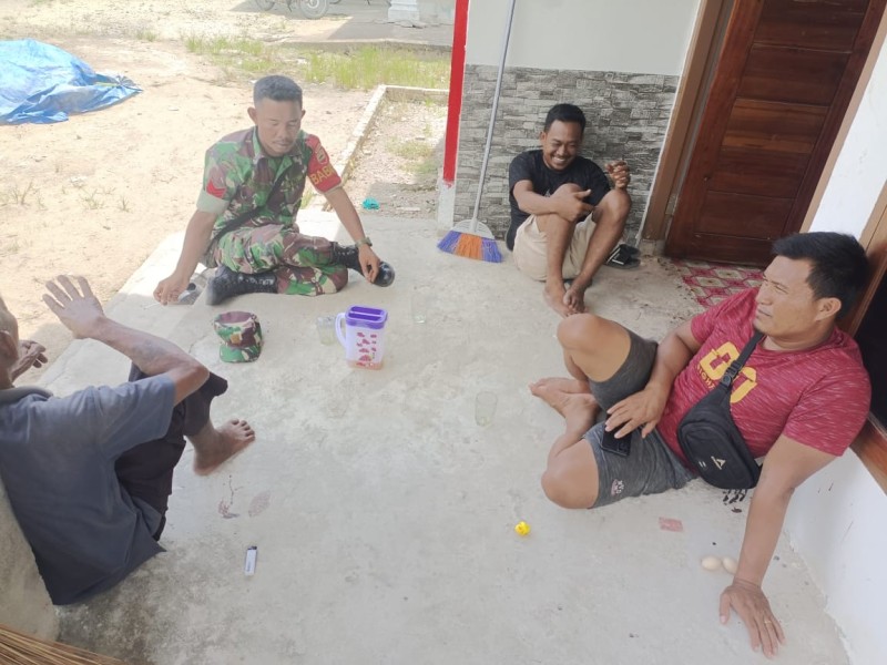 Kopka Tambunan dan Tokoh Masyarakat Bergerak, Semai Nilai Pancasila di Desa Harapan