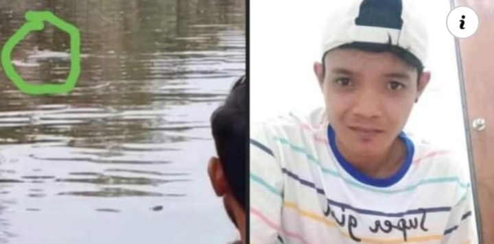 GEGER, Pemuda Ganteng di Inhil Ini di Mangsa Buaya, Puluhan Warga Histeris
