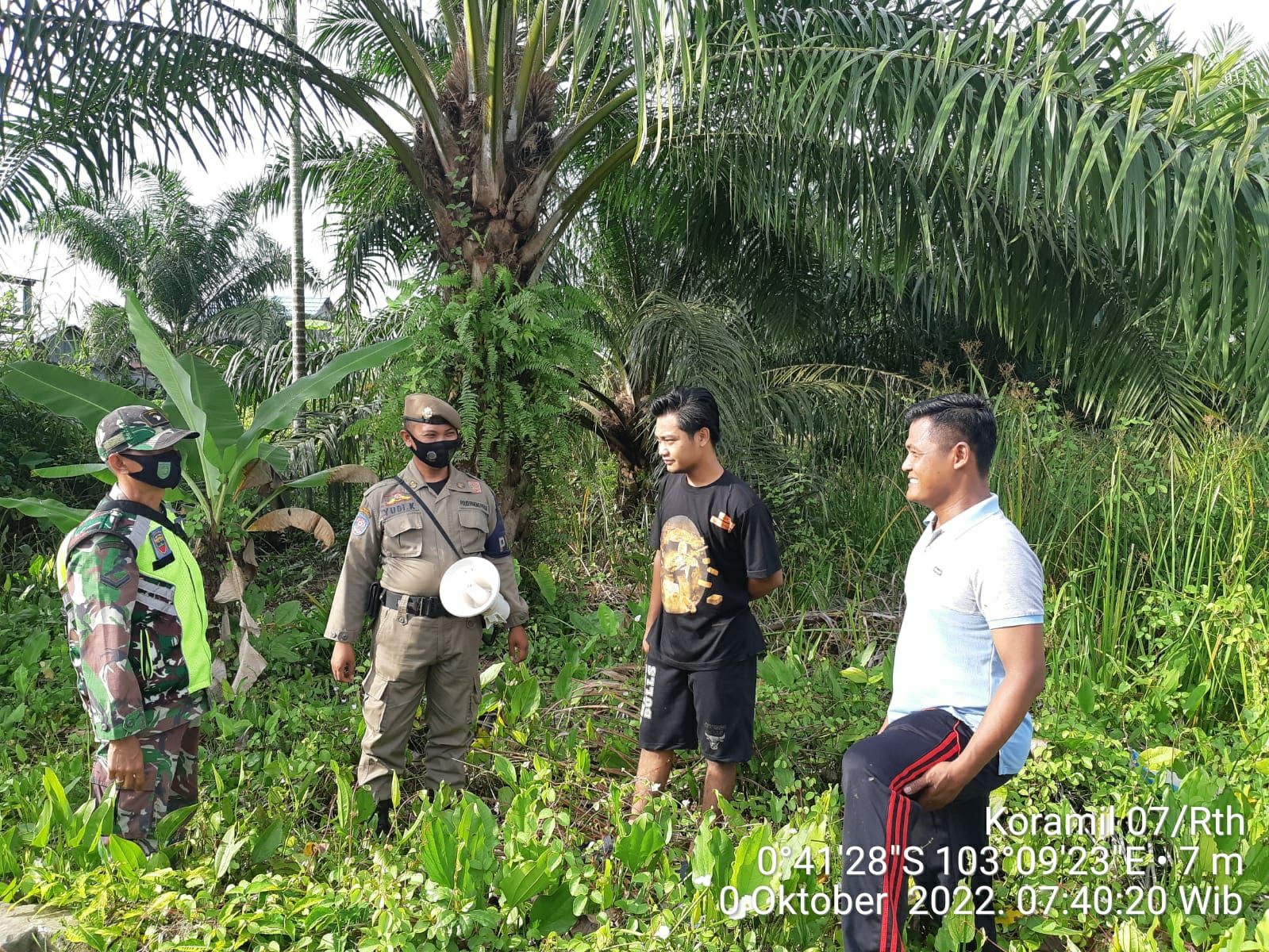Sosialisasi Pencegahan Karhutla Oleh Babinsa Koramil 07/Reteh Terus Dilakukan