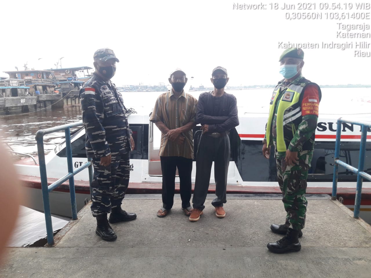 Serda Edili Zalukhu Terus Lakukan Penjagaan Disiplin Protokol Kesehatan di Pelabuhan