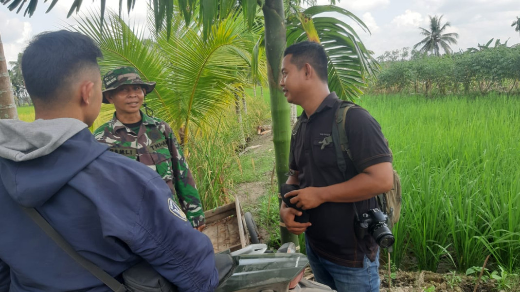 Koramil 07/Reteh Jalin Hubungan Yang Harmonis Bersama Masyarakat Guna Tingkatkan Kedekatan dan Kekompakan