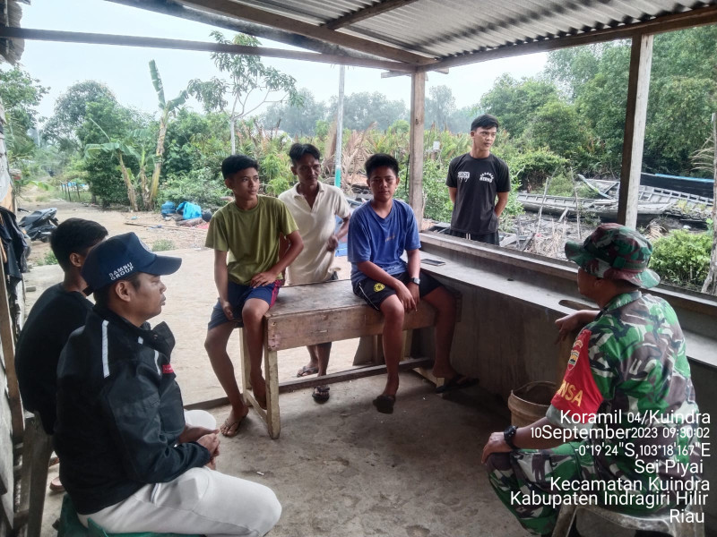 Ciptakan Suasana Yang Harmonis, Babinsa Koramil 04/Kuindra Terus Jaga Persatuan dan Kesatuan Bangsa di Wilayah