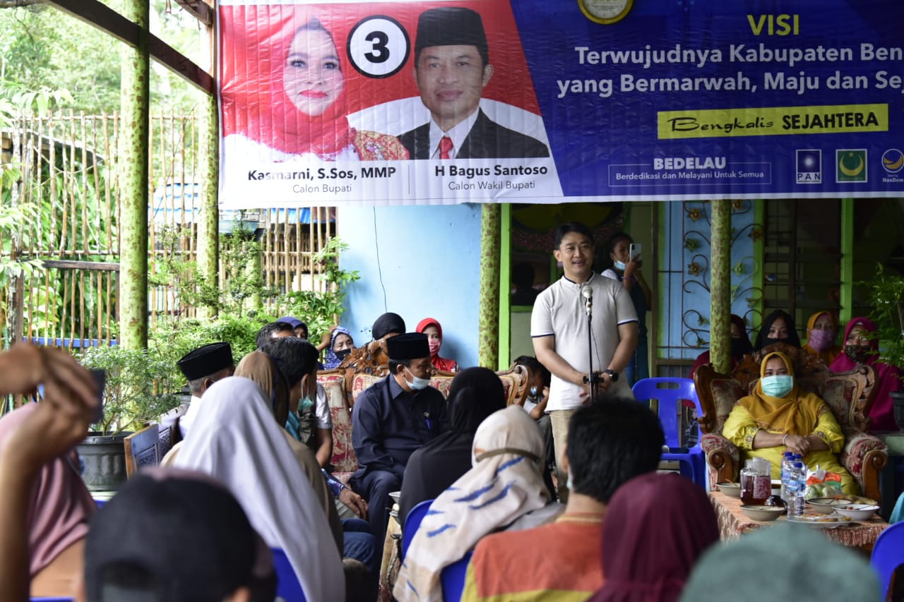 Ajak Coblos No 3, Hardianto Plt Ketua DPRD Riau Sebut KBS Pemimpin Yang Mengayomi