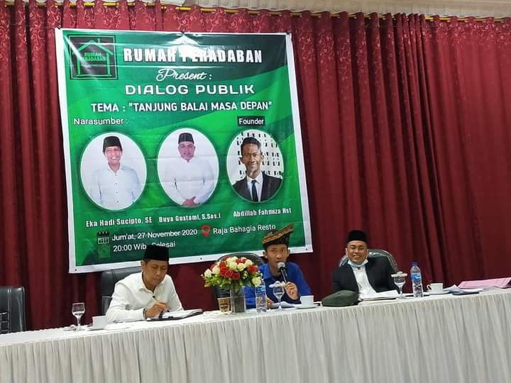 'Tanjungbalai Masa Depan', Rumah Peradaban Gelar Dialog Publik