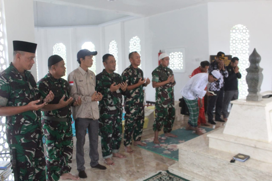 Agar Terjaganya Hubungan Baik, Komandan Kodim 0314/Inhil Letkol Inf Fikky Nur Kuncoro Jati, S.H., M. Han Melaksanakan Kunker Ke Koramil 04/Kdr