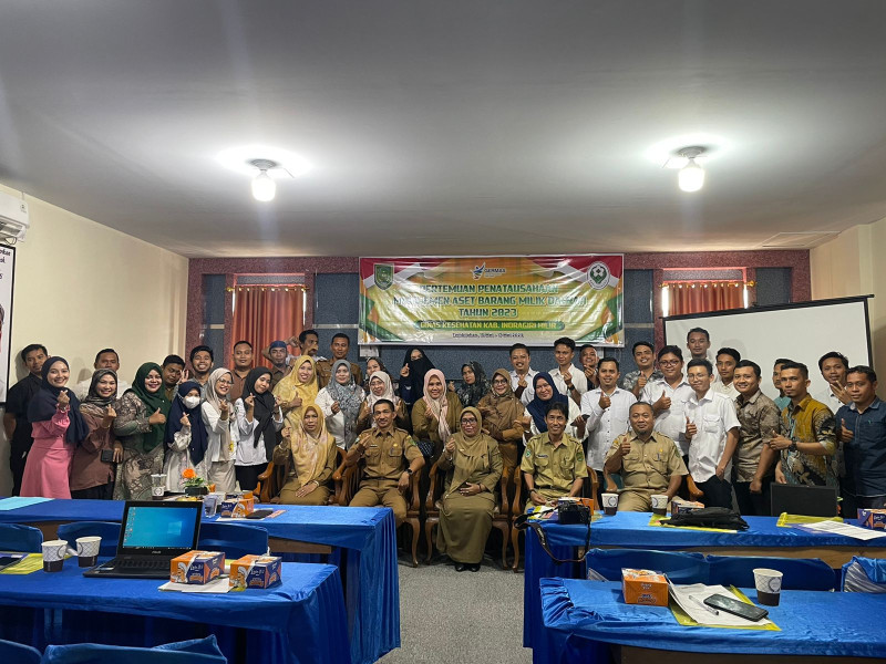 Dinkes Inhil Gelar Pertemuan Penatausahaan Manajemen Aset Barang Milik Daerah Puskesmas se-Inhil