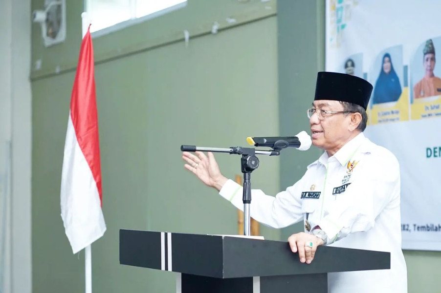 Bupati Inhil Ajak Masyarakat Ikuti Bakti Sosial Operasi Katarak Gratis dari Baznas Inhil