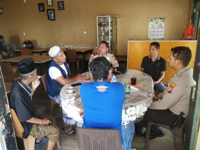 Wujudkan Kebersamaan Antara Kapolsek Gaung Dengan Toga dan Tomas Guna Ciptakan Kamtibmas