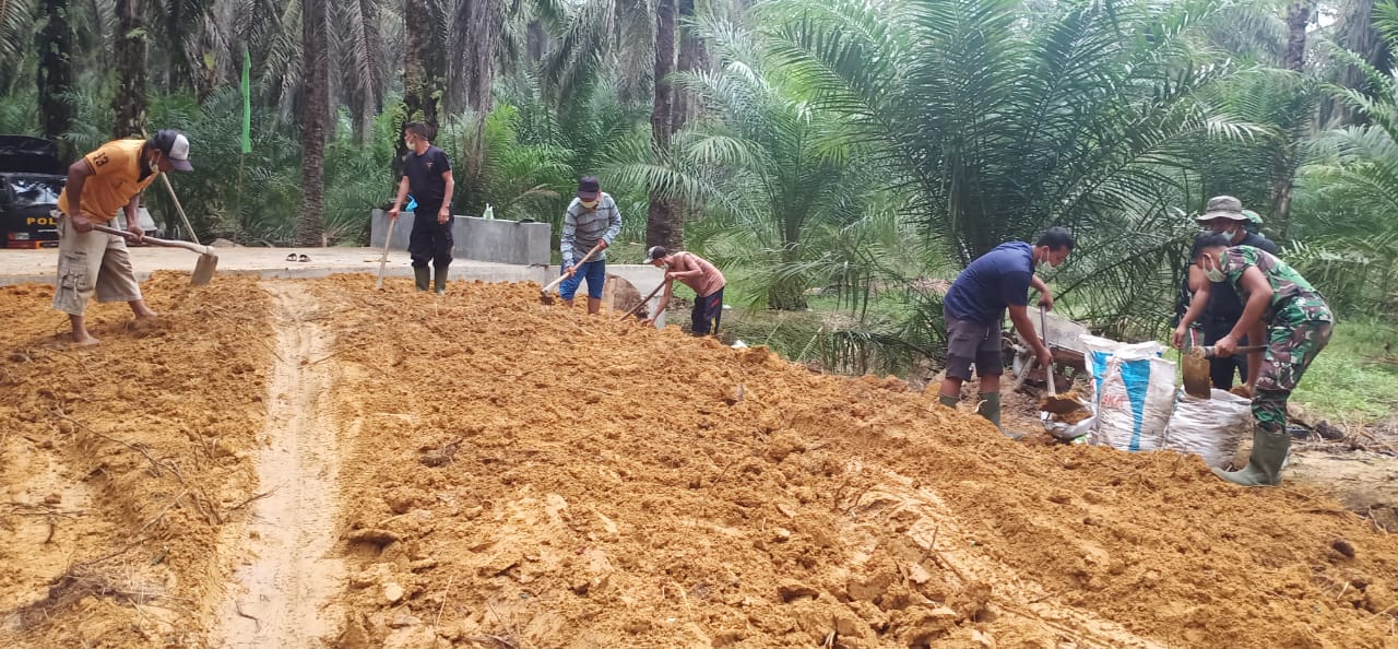 Pembangunan Box Culvert Dusun Suka Mulya Jaya Capai 95 Persen