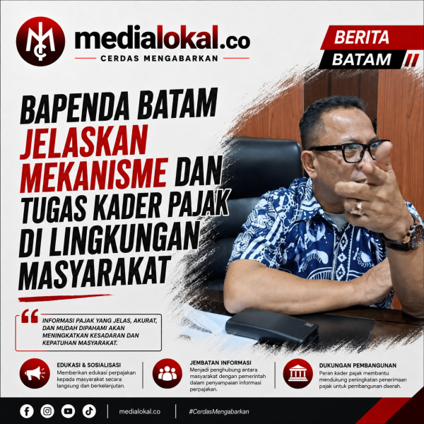 Bapenda Batam Jelaskan Mekanisme dan Tugas Kader Pajak di Lingkungan Masyarakat