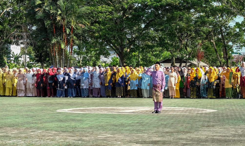 Pemkab Meranti Gelar Upacara Hardiknas 2024