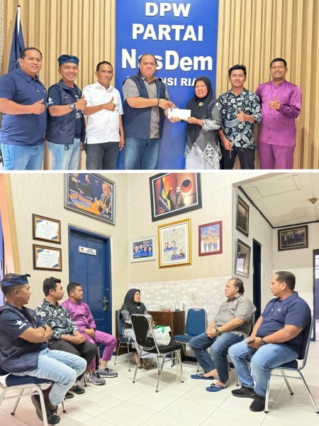 NasDem Bantu Atlet Soina Kampar Wakili Indonesia di Kejuaraan Bulutangkis Special Olimpic Asia Pasifik di Malaysia