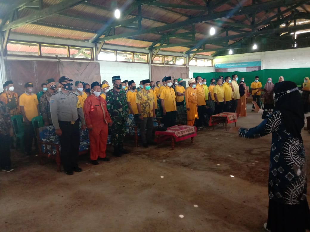 Danramil 03/Tempuling Hadiri Musyawarah Partai Golkar Kecamatan Kempas