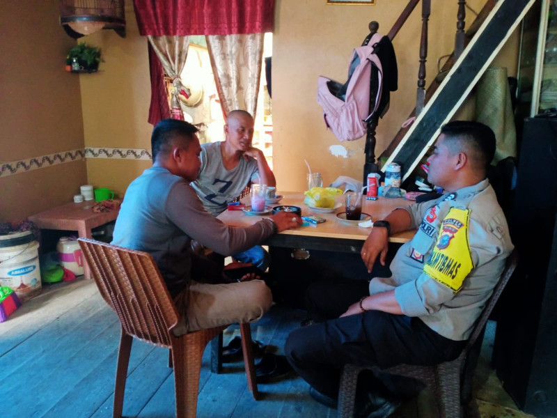 Giat Sambang dan Sosialisasi Terkait Pilkada Damai 2024 Terhadap Warga Desa Lahang Baru