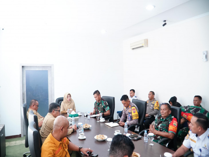 Pj Sekda Kampar Pimpin Rapat Persiapan Kunker Komandan Korem 031/WB