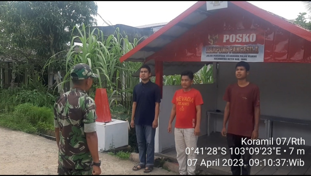 Koramil 07/Reteh, Serda Ramli Berikan Pemahaman Terkait Norma-norma Pancasila