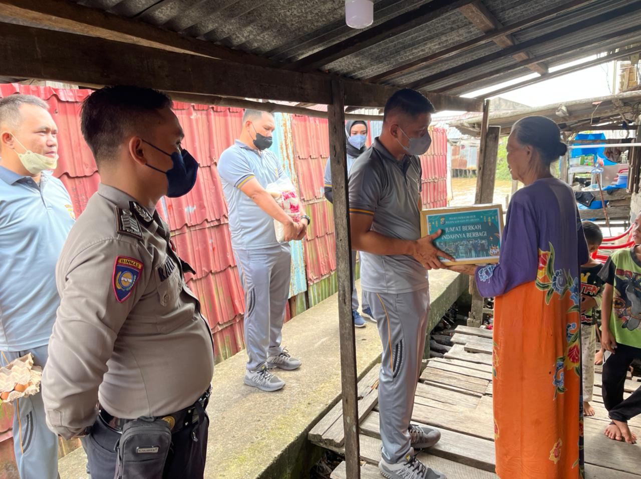 Jum'at Berkah Menjadi Bentuk Kepedulian Polri Kepada Masyarakat