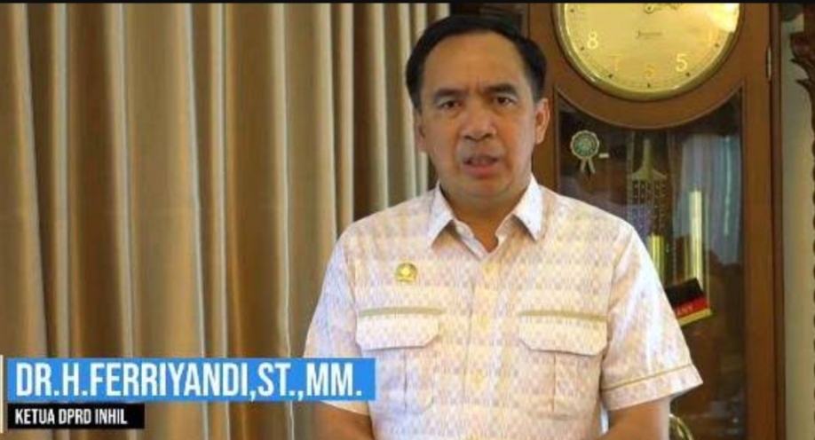 Ketua DPRD Dorong Pemkab Inhil Segera Anggarkan Dana Untuk Warga Terdampak Pandemi Covid-19