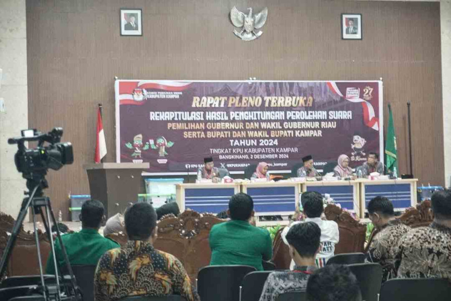 KPU Kampar Tetapkan DPT Pilkada 2024 Sebanyak 601.561 Orang Pemilih KPU Kampar Tetapkan DPT Pilkada 2024 Sebanyak 601.561 Orang Pemilih