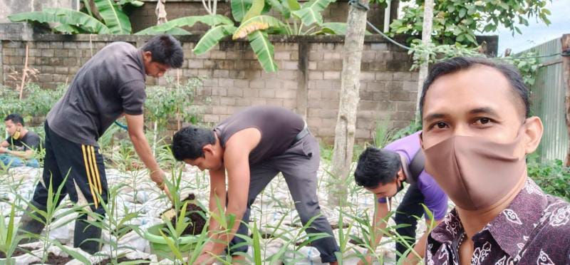 Wowww... Edukasi Masyarakat Menuju Ketahanan Pangan, Ini yang Dilakukan FKWI Inhil