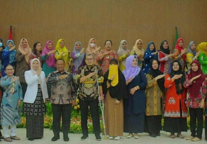 Terkait Kasus Stunting, Pj. Sekda Kampar Berharap Kinerja TPPS Puskesmas Harus Maksimal