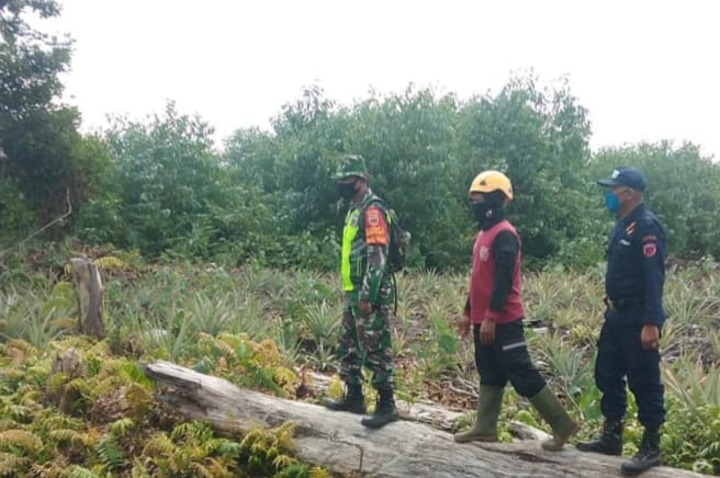 Guna Mencegah Terjadinya Karhutla, Babinsa Di Wilayah Binaan terus Lakukan Patroli Pamantauan