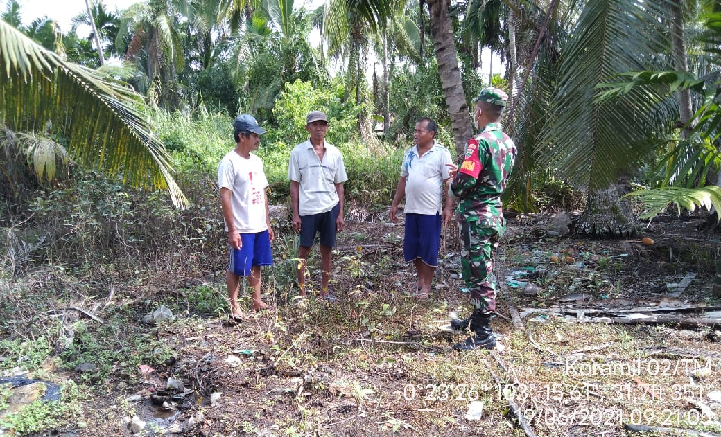 Serda Agusmi Rutin Lakukan Patroli Karhutla di Tekulai Bugis