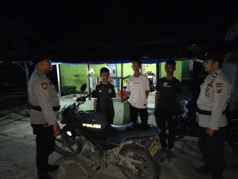 Personil Polsek Gaung Laksanakan Giat KRYD Dalam Rangka Cipkon Harkamtibmas Di Wilayah Hukum Polsek Gaung