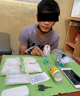 Bawa Sabu Seberat 408,9 Gram, Seorang Pria di Batam Diciduk Polisi