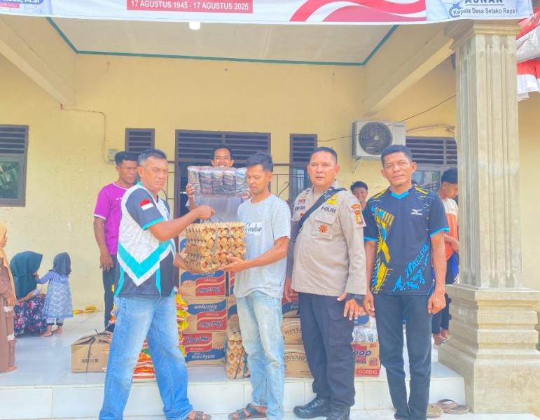 Peduli Budaya dan Olahraga Tradisional, Pemdes Setako Raya Salurkan Bantuan ke Dua Jalur Unggulan Inhu Peduli Budaya dan Olahraga Tradisional, Pemdes Setako Raya Salurkan Bantuan ke Dua Jalur Unggulan Inhu