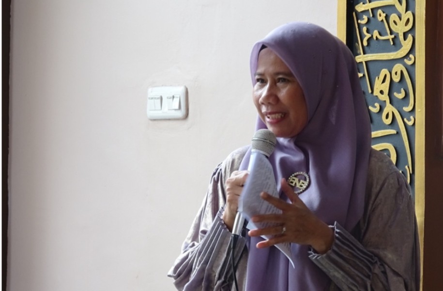 Wabup Inhil Yuliantini Hadiri Peringatan Isra’ Mi’raj Nabi Muhammad SAW 1447 H di Masjid Al-Falah