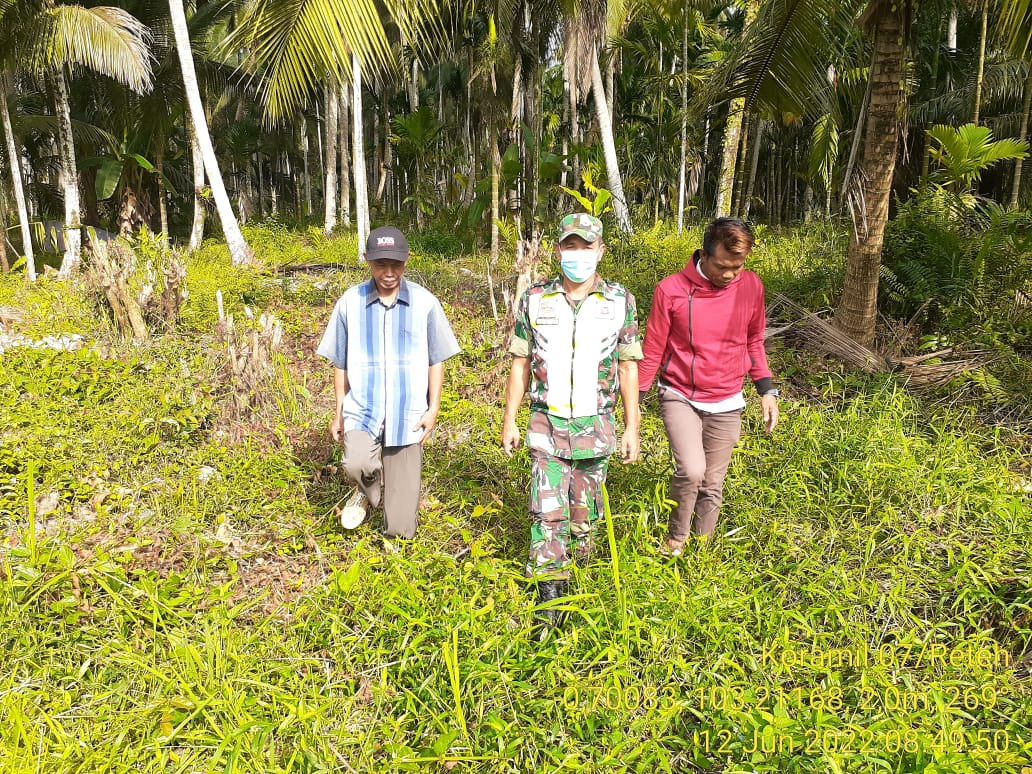 Pelda Nofiandi Terus Lakukan Himbauan Kepada Warga Untuk Cegah Kebakaran Lahan dan Hutan Sembarangan