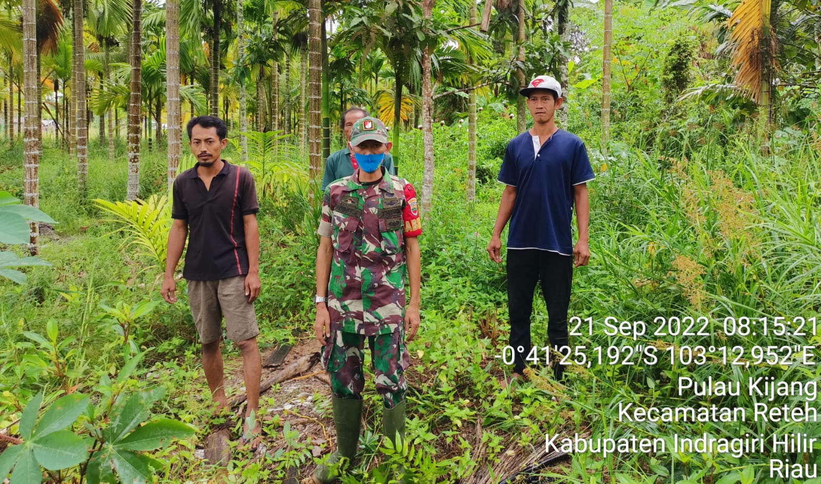 Rutin Lakukan Patroli Bekas Karlahut Oleh Sertu Bendri