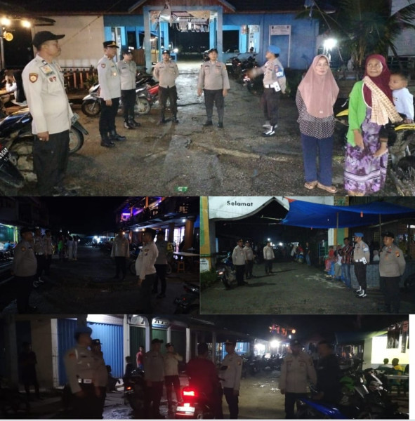 Kegiatan Pengamanan Tahun Baru Yang di Pimpin Oleh Kapolsek Gaung Iptu.Andrianto.S.H.M.H