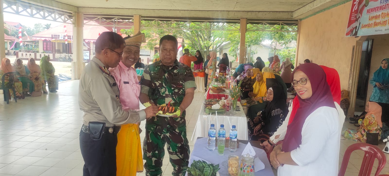 Peringati HUT RI ke-77, TP PKK Kecamatan Gas Selenggarakan Lomba Cipta Menu