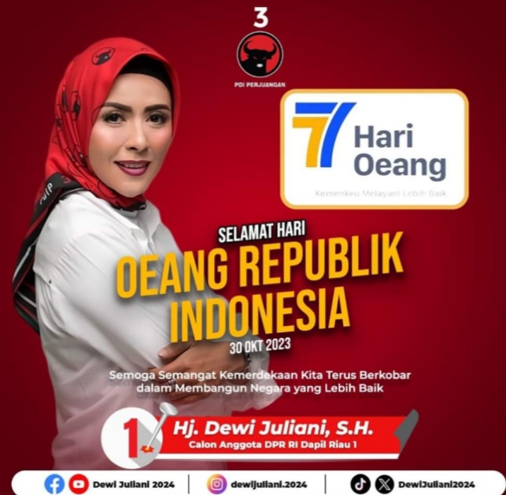 HORI ke 77 Dewi Juliani Harapkan Jadi Momentum Menuju Indonesia Maju Tahun 2045 HORI ke 77 Dewi Juliani Harapkan Jadi Momentum Menuju Indonesia Maju Tahun 2045