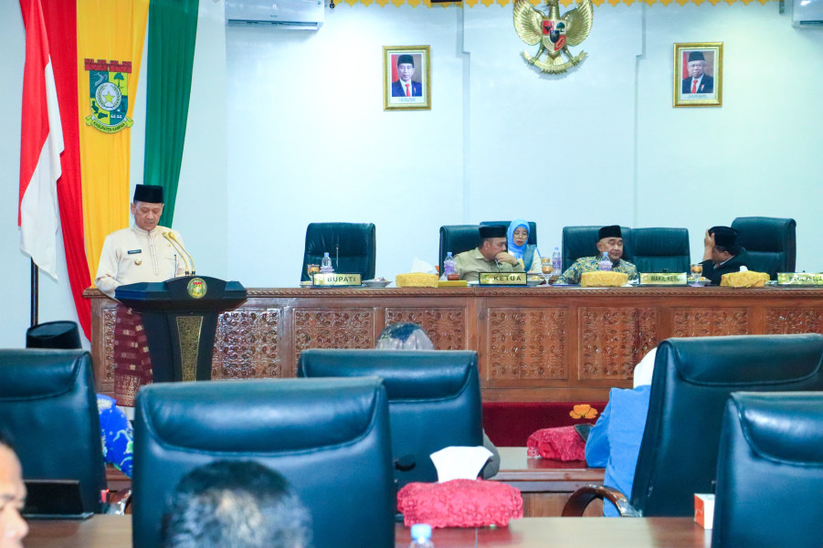 Sebesar Rp 3,3 Triliun, Pj Bupati Bersama DPRD Kampar Sahkan APBD-P Tahun 2024