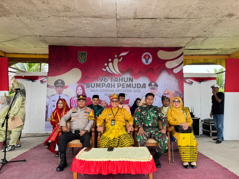 Babinsa Koramil 04/Kdr Hadiri Upacara Dalam Rangka Hari Sumpah Pemuda