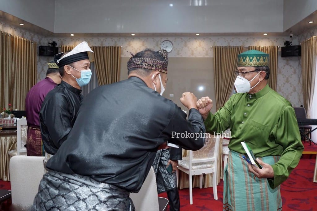 LAMR Inhil Disambut Bupati HM Wardan di Kediaman, Bahas Masalah ini