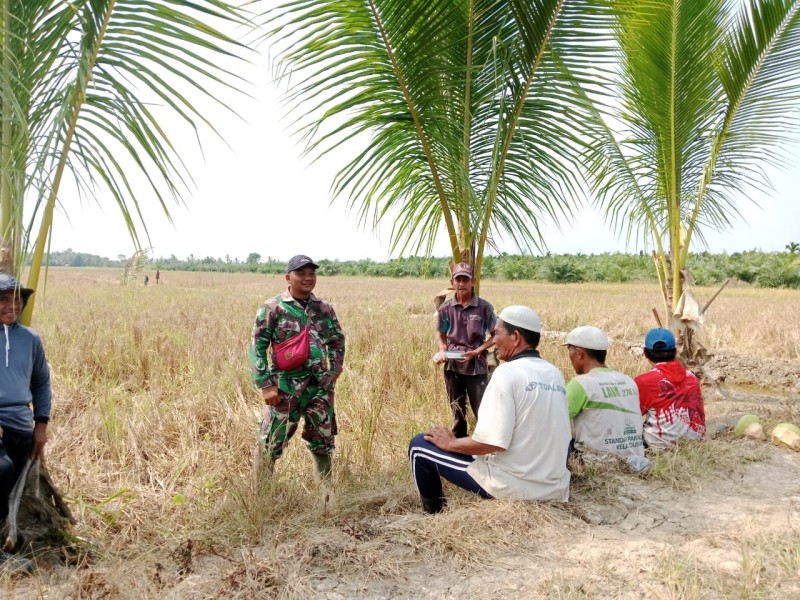 Babinsa Serka Ferry Barus Berhasil Tingkatkan Kesadaran Masyarakat Melalui Kegiatan SDM
