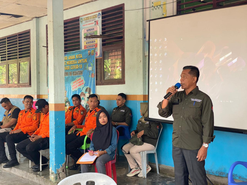 BPBD Bengkalis Gelar Kegiatan KIE Edukasi Mitigasi Kebencanaan Sejak Usia Dini