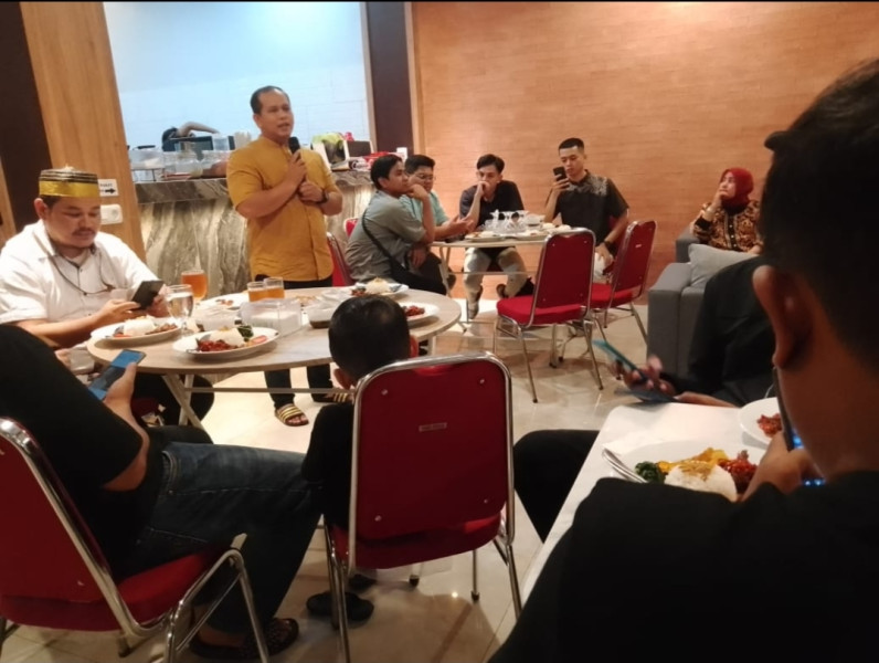 Suara Naik 2024, Nasdem Riau Buka Puasa dengan Wartawan